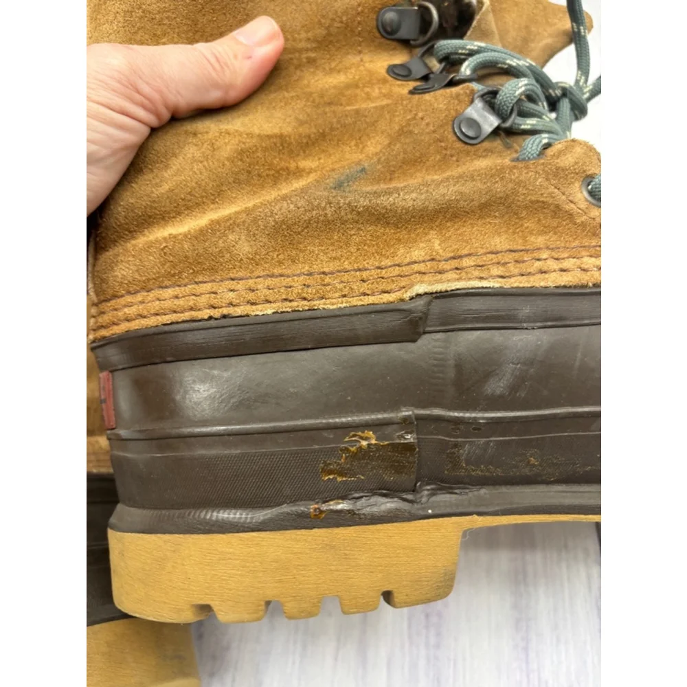Vintage Kaufman Sorel Boots, Tan & Brown size 8.5?